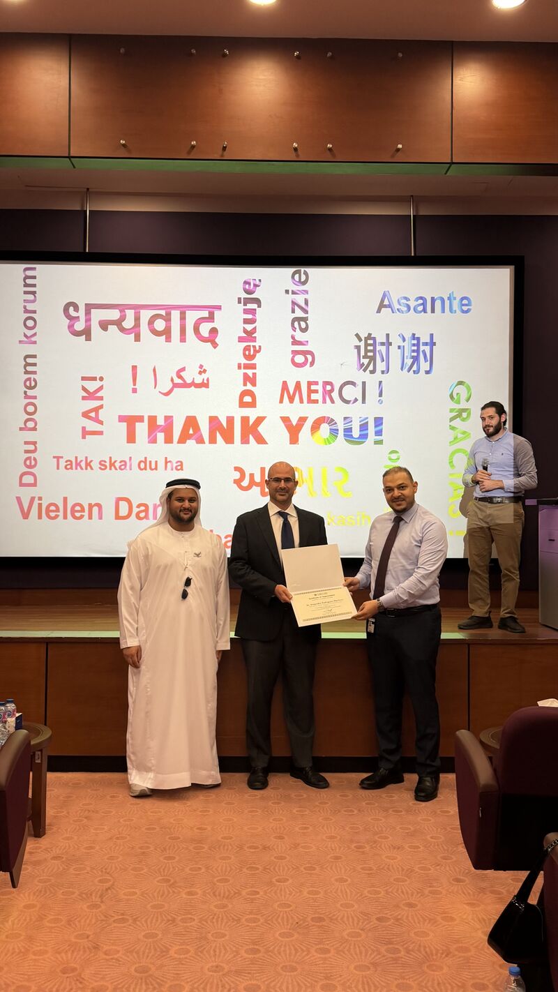 CO2 and sustainability talk at Khalifa University