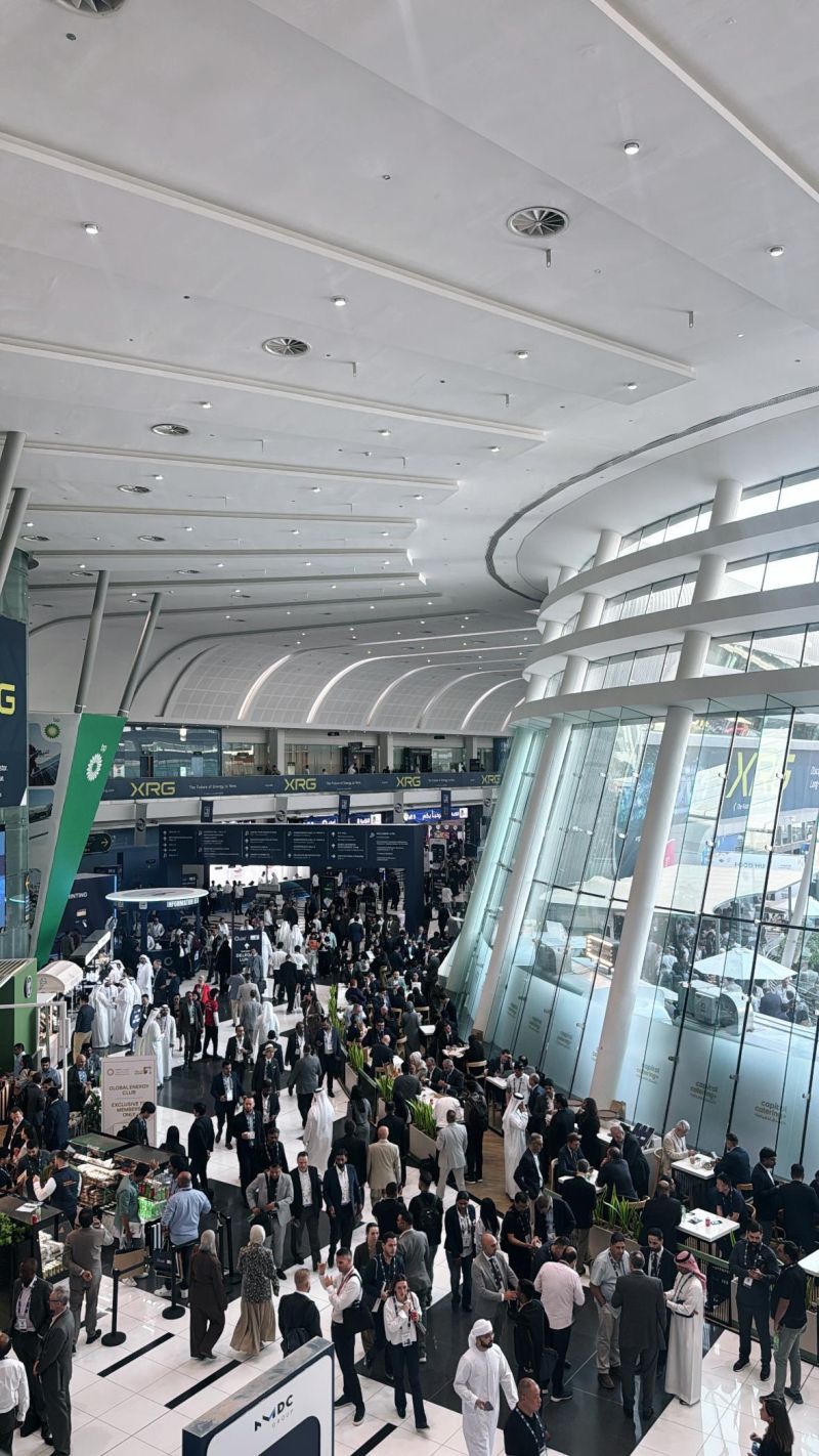 ADIPEC 2025 exhibition floor visited by KU SPE students